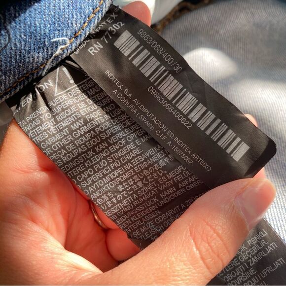 Good American Ripped High Rise Skinny Denim Zara 2022 collection Plus Sized - Picture 9 of 12